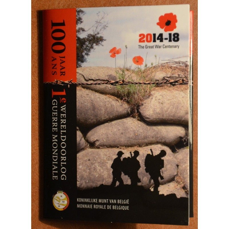 eurocoin eurocoins 2 Euro Belgium 2014 - The Great War Centenary (B...