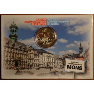 euroerme érme 5 Euro Belgium 2015 Mons (BU kártya)