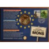 eurocoin eurocoins 5 Euro Belgium 2015 Mons (BU card)