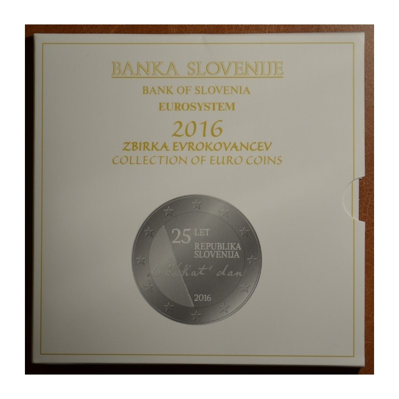 euroerme érme Szlovénia 2016 - 10 darabos forgalmi sor (BU)