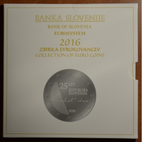 euroerme érme Szlovénia 2016 - 10 darabos forgalmi sor (BU)