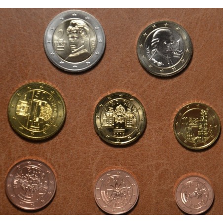 euroerme érme 8 részes forgalmi sor Ausztria 2015 (UNC)