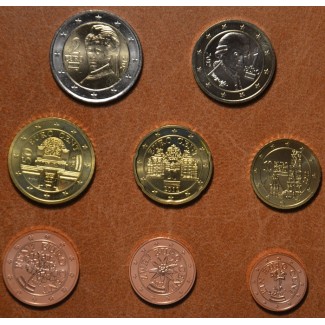 Euromince mince Sada 8 rakúskych mincí 2012 (UNC)