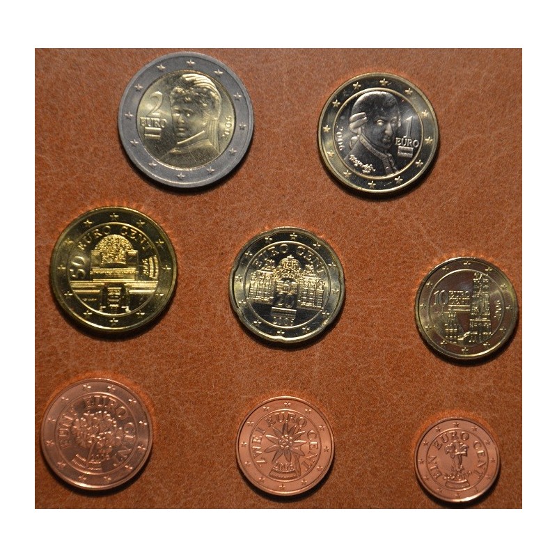 eurocoin eurocoins Set of 8 coins Austria 2006 (UNC)