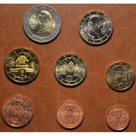 eurocoin eurocoins Set of 8 coins Austria 2006 (UNC)