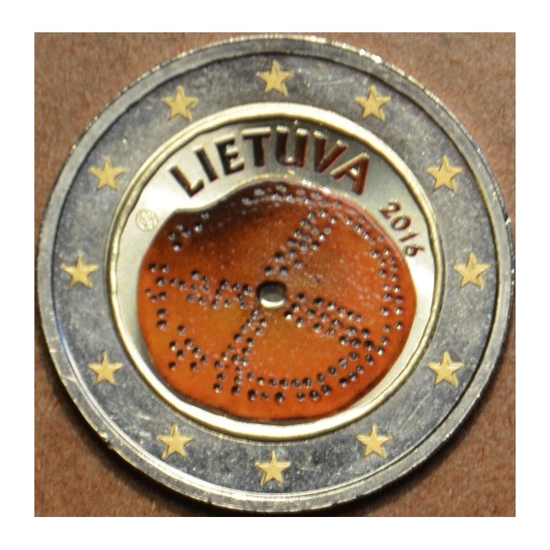 Euromince mince 2 Euro Litva 2016 - Baltická kultúra II. (farebná UNC)