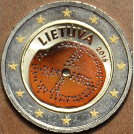 eurocoin eurocoins 2 Euro Lithuania 2016 - Baltic culture II. (colo...