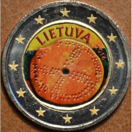Euromince mince 2 Euro Litva 2016 - Baltická kultúra III. (farebná ...