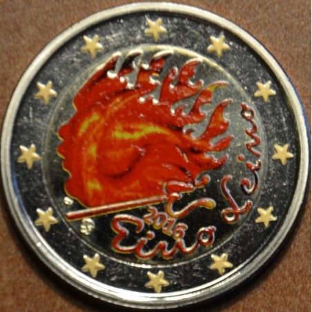Euromince mince 2 Euro Fínsko 2016 - Eino Leino III. (farebná UNC)