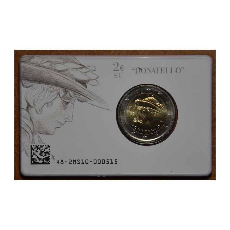 euroerme érme 2 Euro Olaszország 2016 - Donatello halálának 550. év...