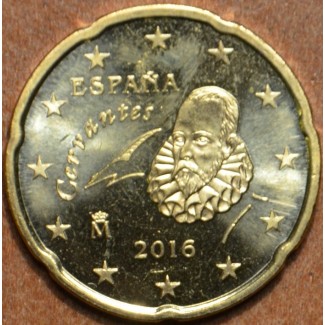 Euromince mince 20 cent Španielsko 2016 (UNC)