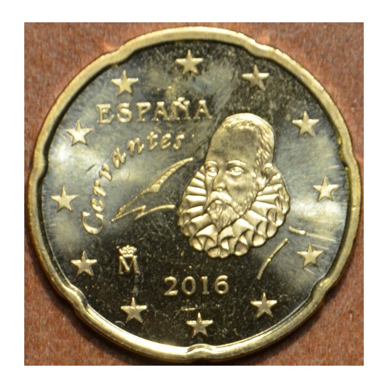 Euromince mince 20 cent Španielsko 2016 (UNC)