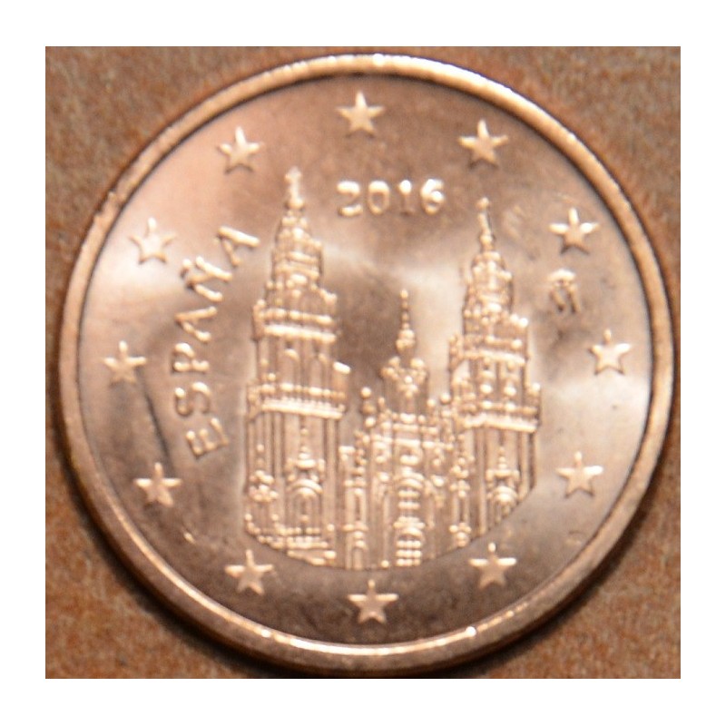 euroerme érme 5 cent Spanyolország 2016 (UNC)