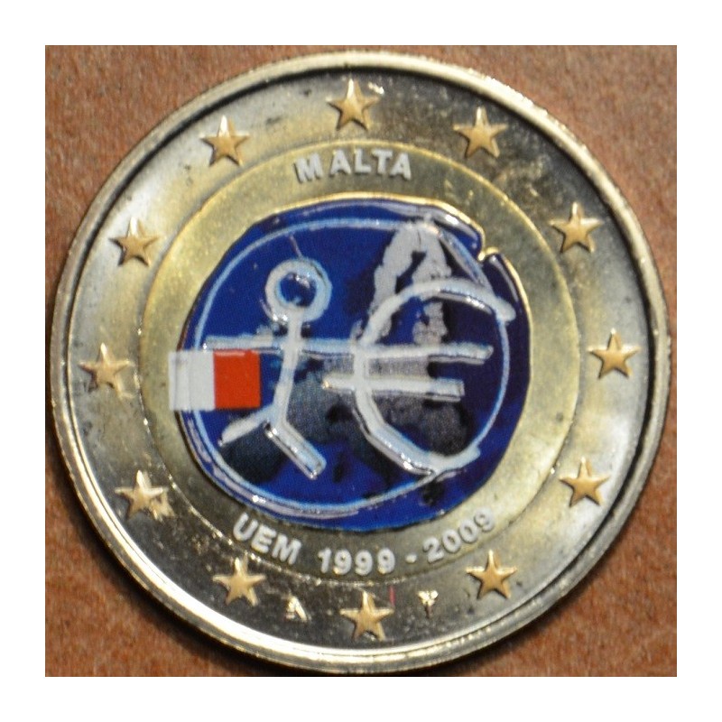 eurocoin eurocoins 2 Euro Malta 2009 - 10th Anniversary of the Intr...