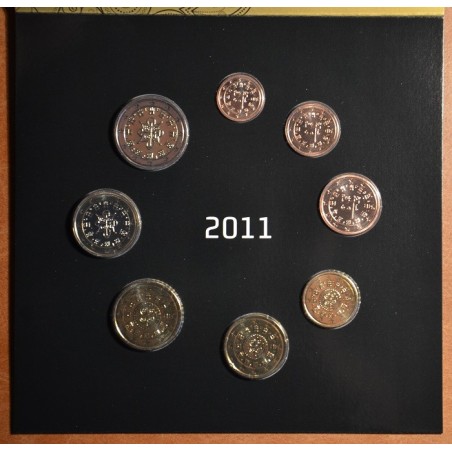 Euromince mince Portugalsko 2011 sada 8 mincí (BU)