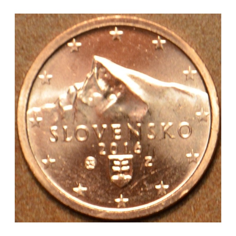 Euromince mince 2 cent Slovensko 2016 (UNC)