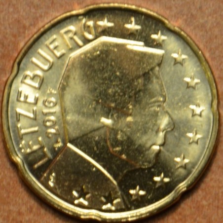 Euromince mince 20 cent Luxembursko 2016 (UNC)
