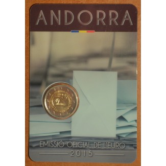 euroerme érme 2 Euro Andorra 2015 - A politikai jogok biztosításána...