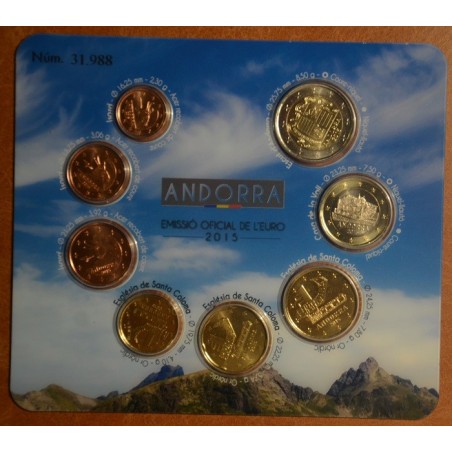 euroerme érme Andorrai forgalmi sor 2015 (BU)