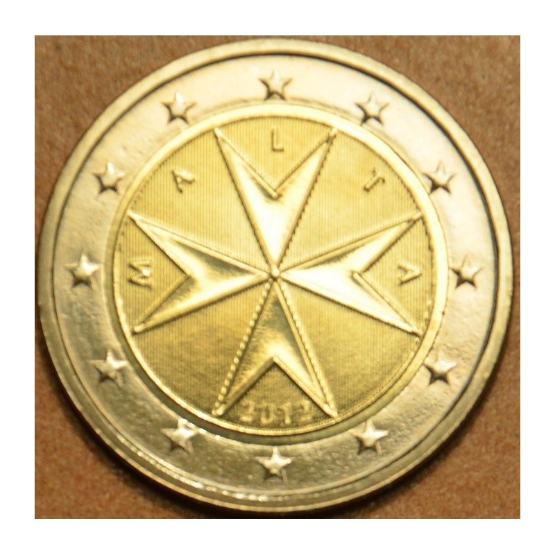 euroerme érme 2 Euro Málta 2012 (UNC)