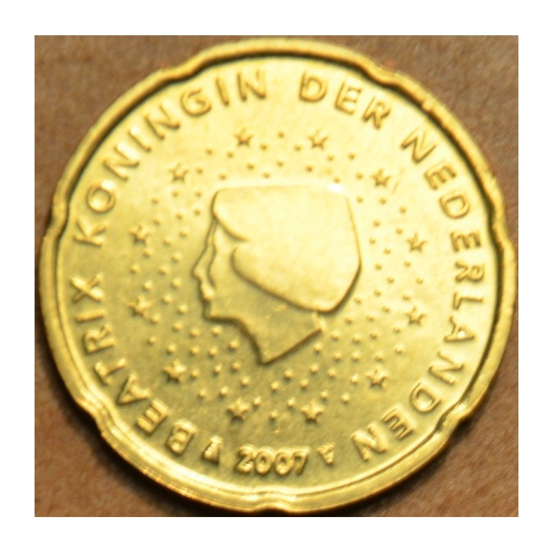 eurocoin eurocoins 20 cent Netherlands 2007 (UNC)