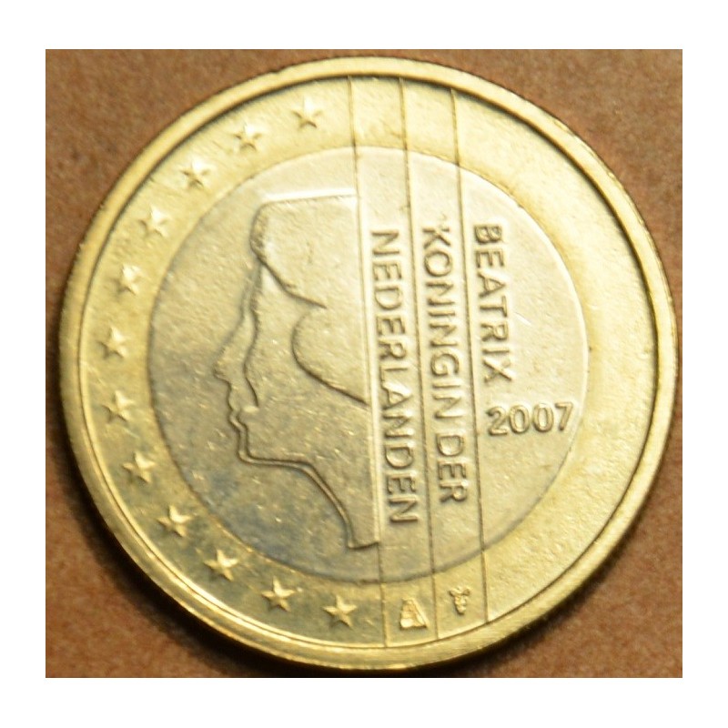 euroerme érme 1 Euro Hollandia 2007 - Beatrix királynő (UNC)
