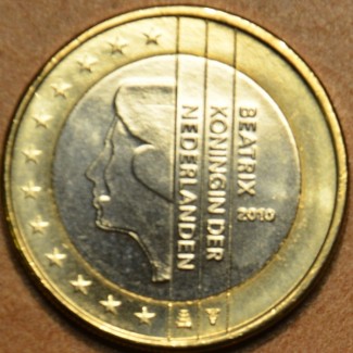 Euromince mince 1 Euro Holandsko 2010 - Kráľovná Beatrix (UNC)