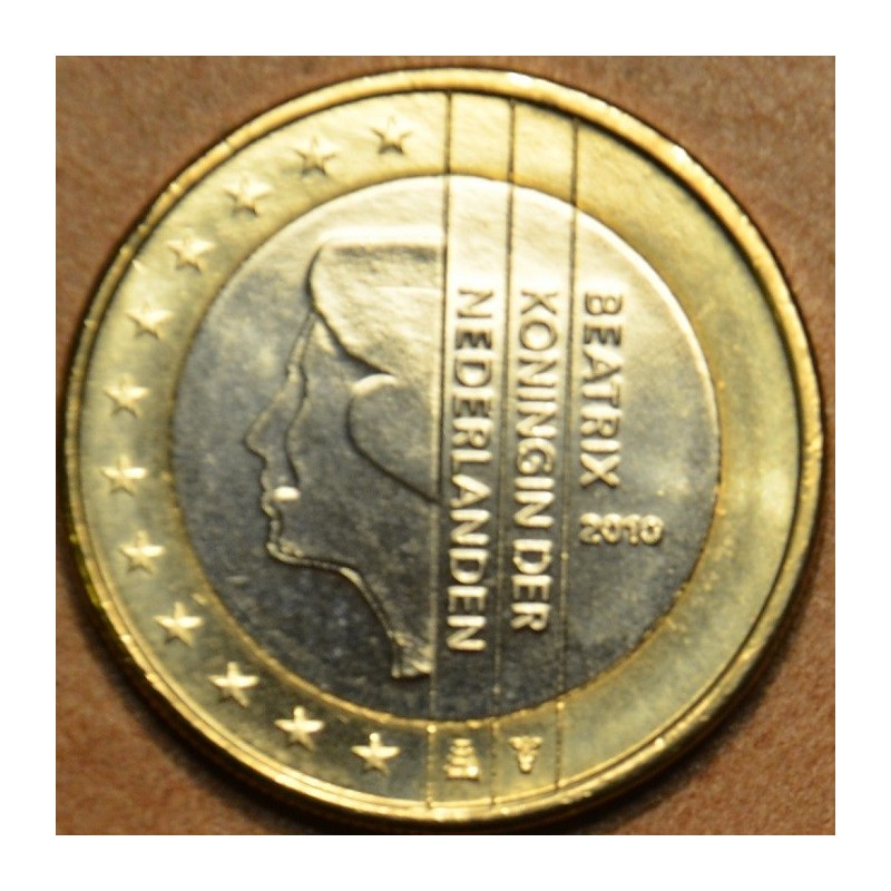 euroerme érme 1 Euro Hollandia 2010 - Beatrix királynő (UNC)
