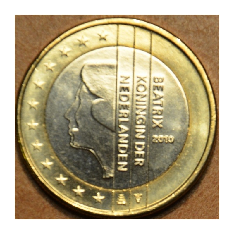 euroerme érme 1 Euro Hollandia 2010 - Beatrix királynő (UNC)