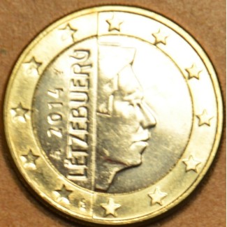 Euromince mince 1 Euro Luxembursko 2014 (UNC)