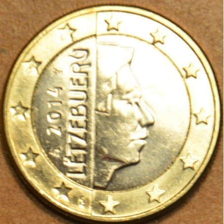Euromince mince 1 Euro Luxembursko 2014 (UNC)