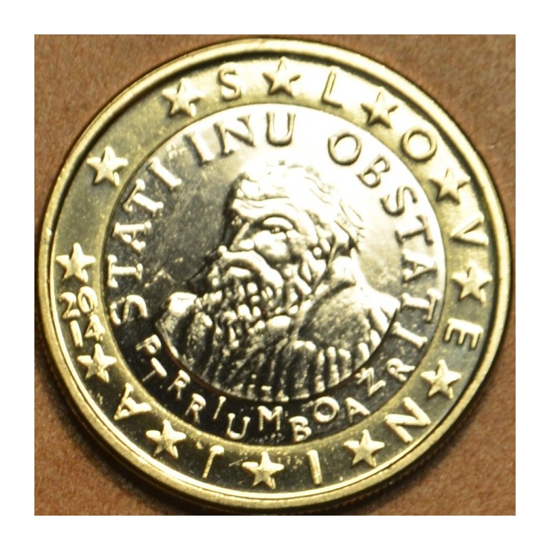 euroerme érme 1 Euro Szlovénia 2014 (UNC)