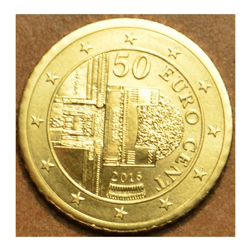 Euromince mince 50 cent Rakúsko 2016 (UNC)