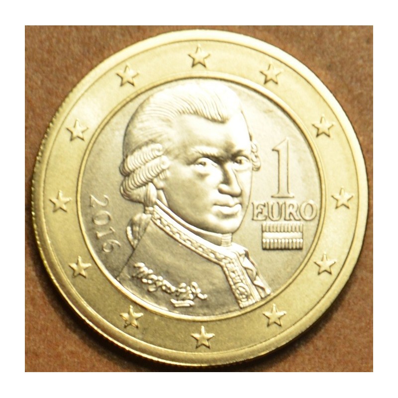 Euromince mince 1 Euro Rakúsko 2016 (UNC)