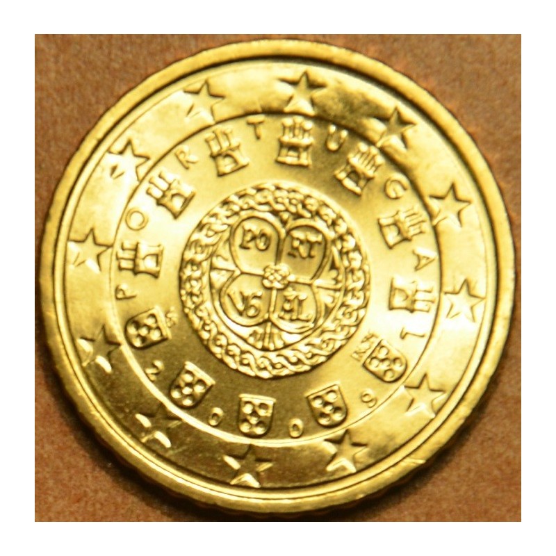 Euromince mince 50 cent Portugalsko 2009 (UNC)