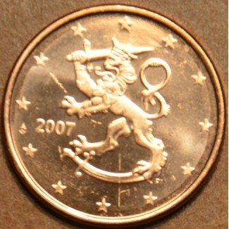 Euromince mince 1 cent Fínsko 2007 (UNC)