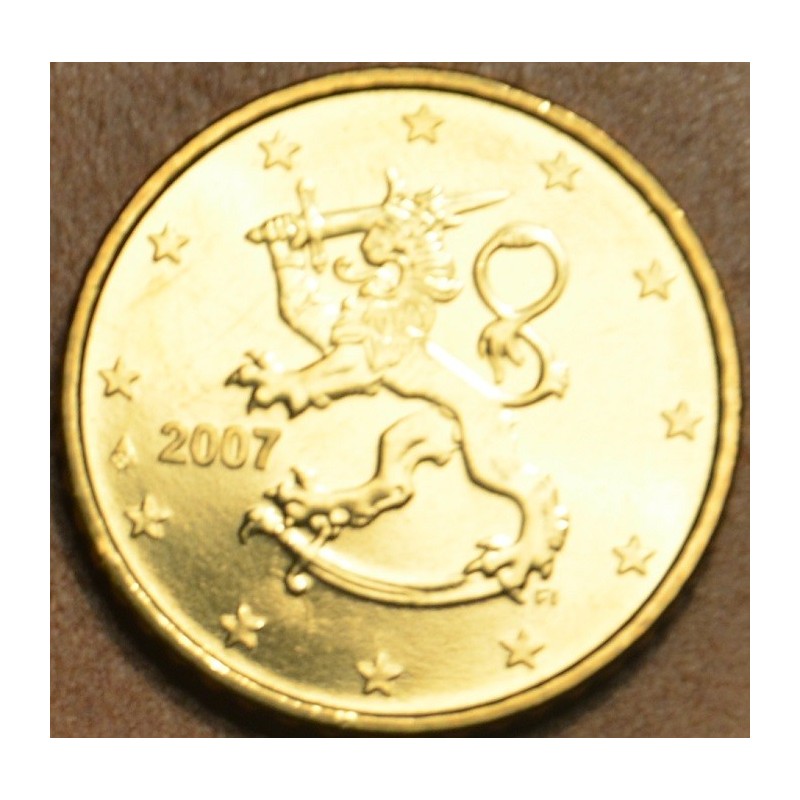 Euromince mince 50 cent Fínsko 2007 (UNC)
