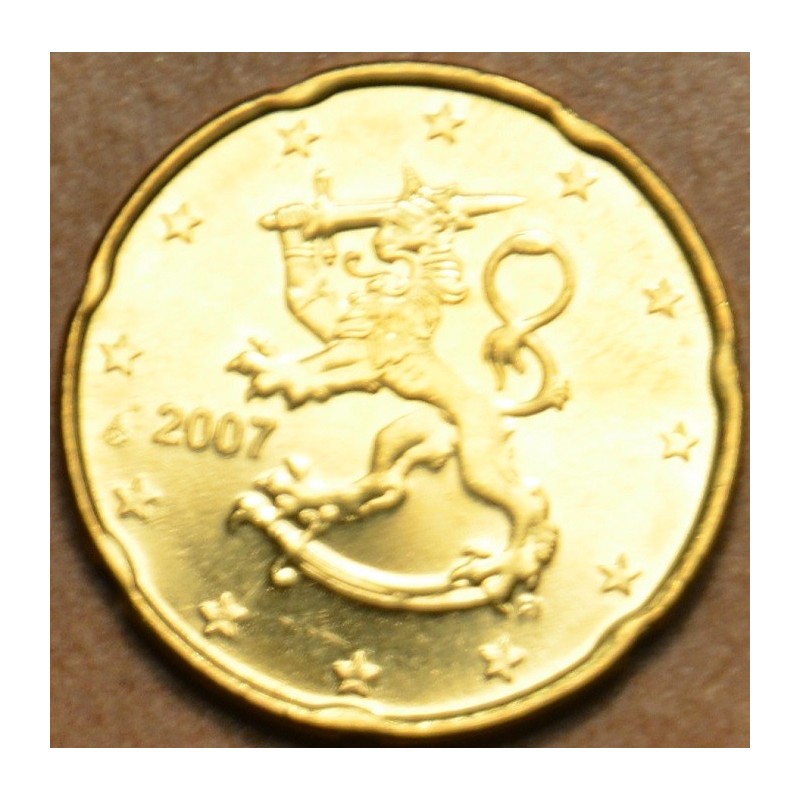 Euromince mince 20 cent Fínsko 2007 (UNC)