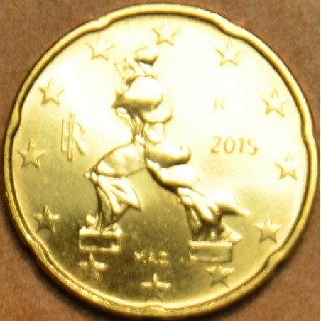 Euromince mince 20 cent Taliansko 2015 (UNC)
