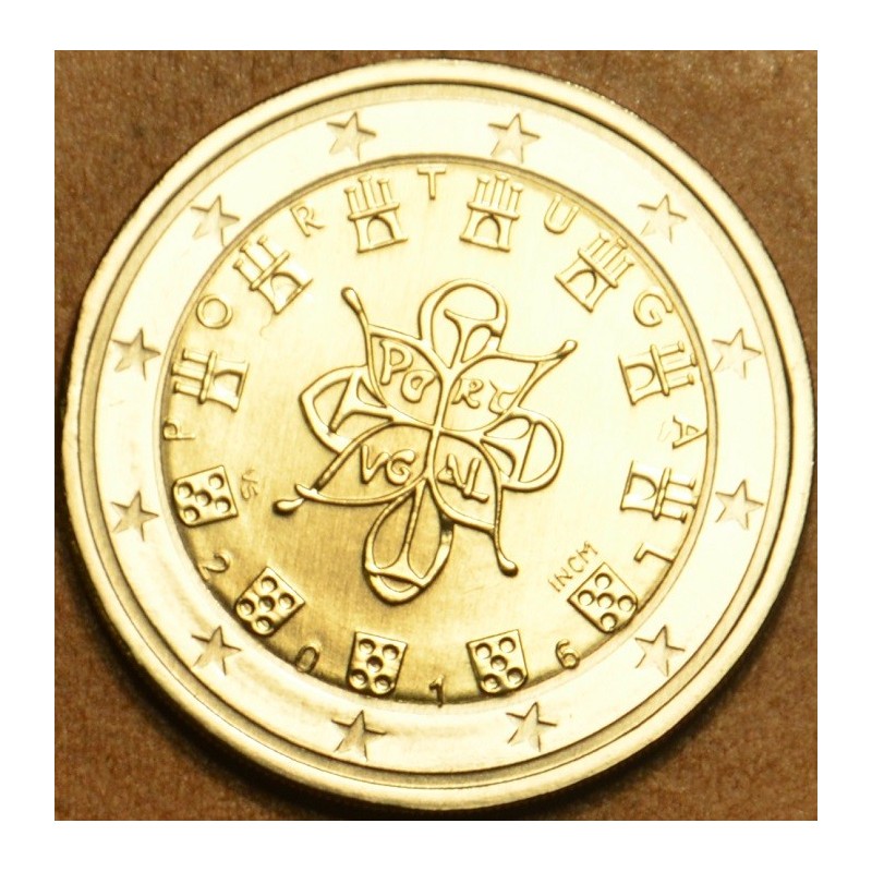 eurocoin eurocoins 2 Euro Portugal 2016 (UNC)