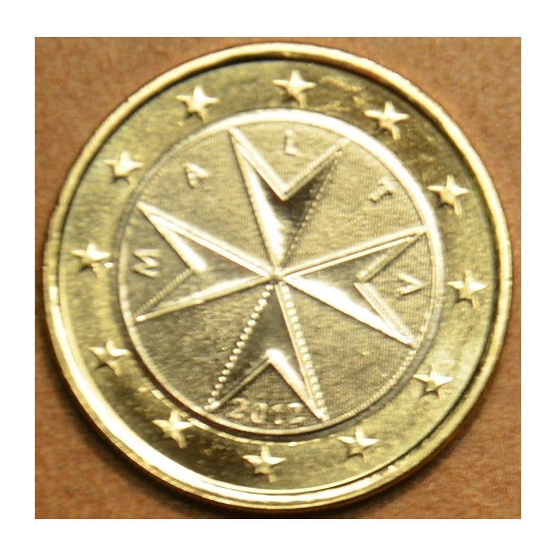 eurocoin eurocoins 1 Euro Malta 2012 (UNC)