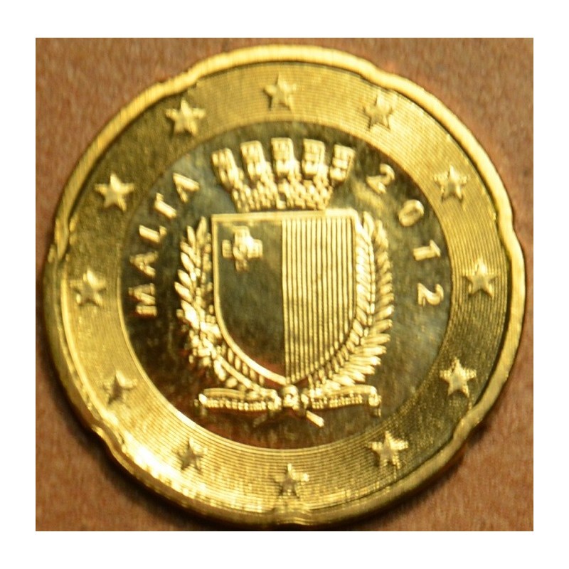 Euromince mince 20 cent Malta 2012 (UNC)