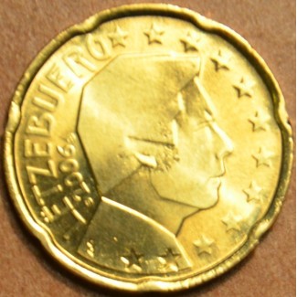 Euromince mince 20 cent Luxembursko 2006 (UNC)