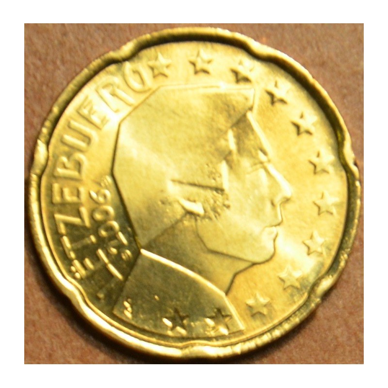 Euromince mince 20 cent Luxembursko 2006 (UNC)