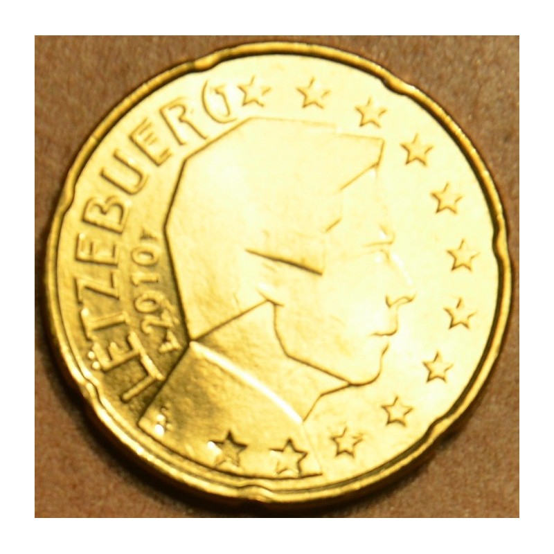 Euromince mince 20 cent Luxembursko 2010 (UNC)