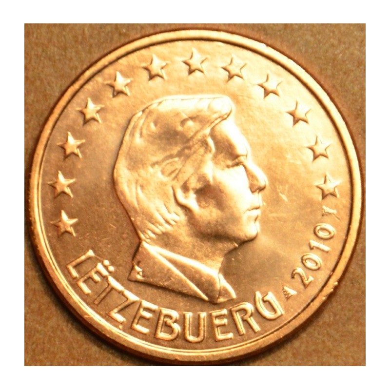 euroerme érme 2 cent Luxemburg 2010 (UNC)