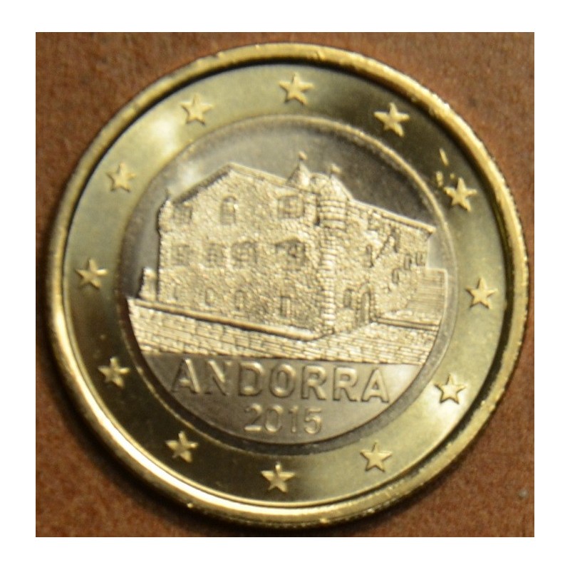 Euromince mince 1 Euro Andorra 2015 (UNC)