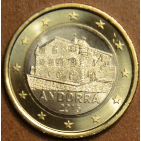 euroerme érme 1 Euro Andorra 2015 (UNC)