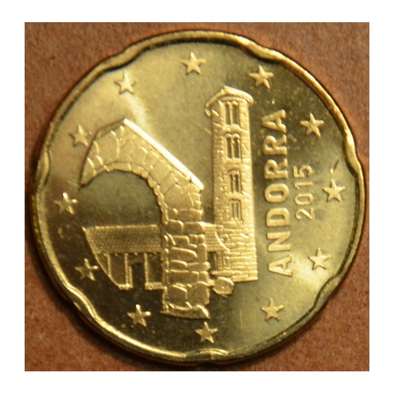 eurocoin eurocoins 20 cent Andorra 2015 (UNC)