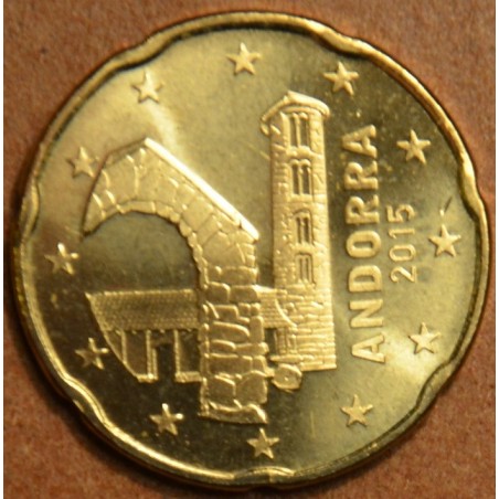 eurocoin eurocoins 20 cent Andorra 2015 (UNC)